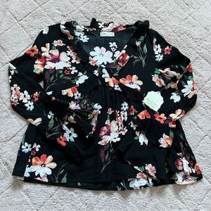 NWT Altar'd State Floral Boho Blouse Women's Size S‎